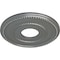 Ekena Millwork Valeriano Ceiling Medallion (Fits Canopies up to 6 1/4"), 12 1/8"OD x 3 5/8"ID x 3/4"P, Silver CM12VASLS - alternate 3